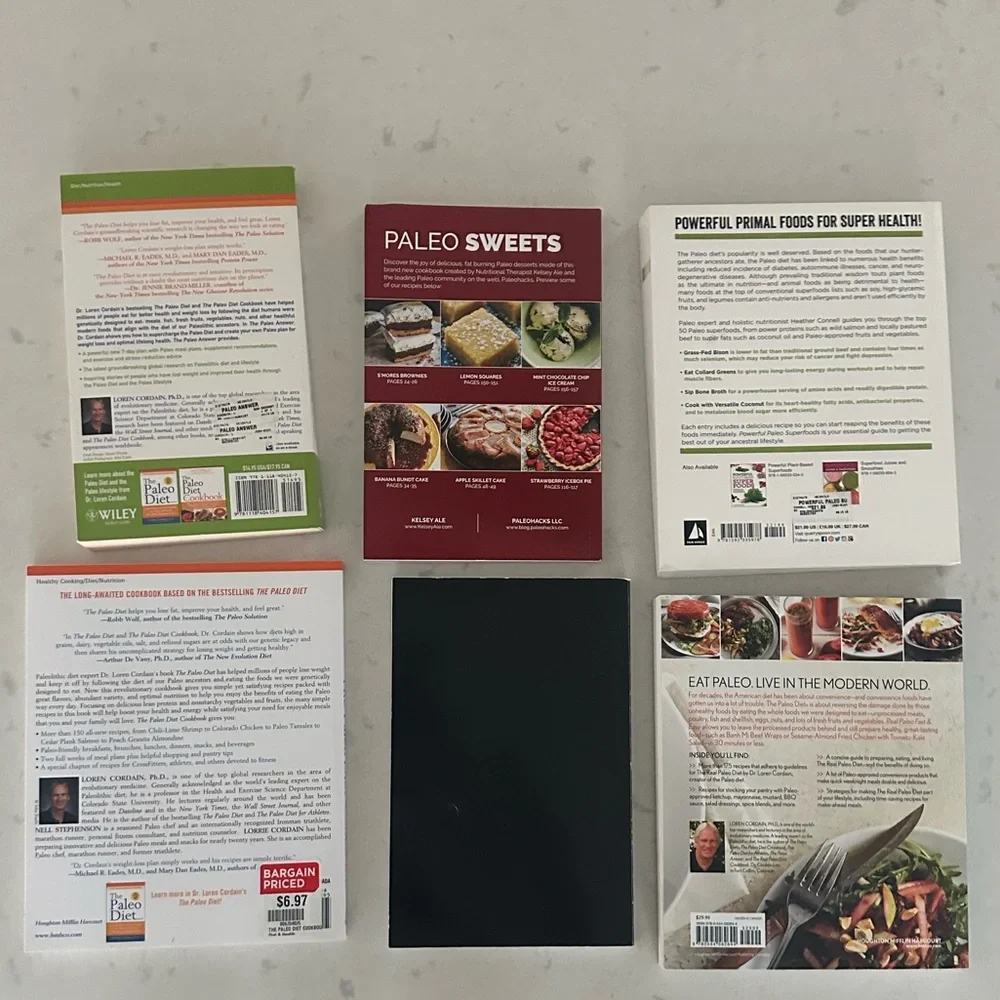 The Paleo Diet Recipe & Guidelines 6 Book Bundle
